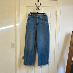 Madewell Blue Flare & Wide Leg Jeans
